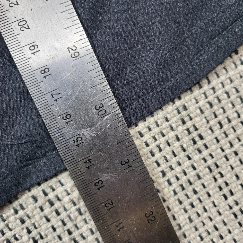 Banana Republic Shirt Mens XL Gray Long Sleeve Flannel Button Front Slim Fit‎